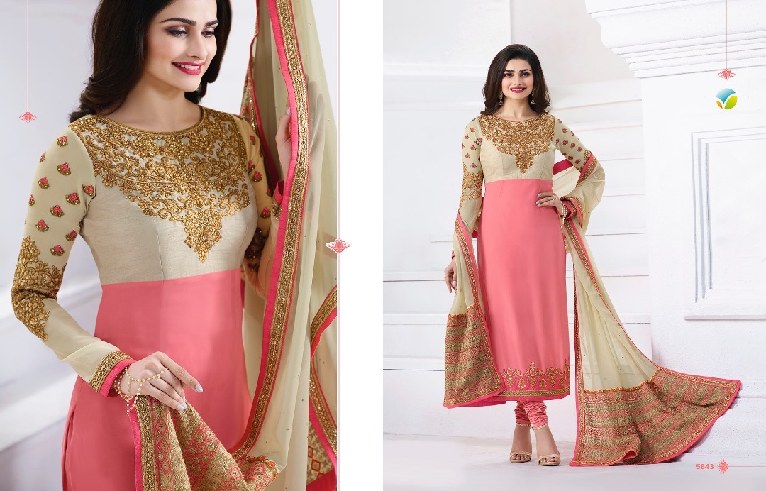 Georgette Work Suits By Vinay Queen