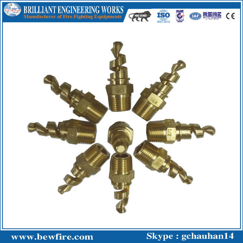 Brass Spiral Nozzle Application: Fire Fighting Equipment