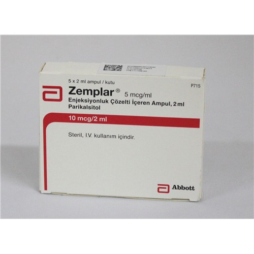 Zemplar 10 Mcg 2 Ml -5- Ampouls