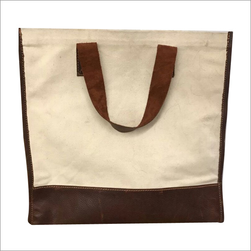 चमड़े का शॉपिंग बैग