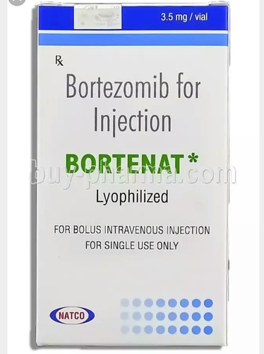Bortezomib Injection - 3.5 mg/Vial, Lyophilized Powder, Intravenous Administration, Refrigerated Storage, Presented in Vial by NATCO