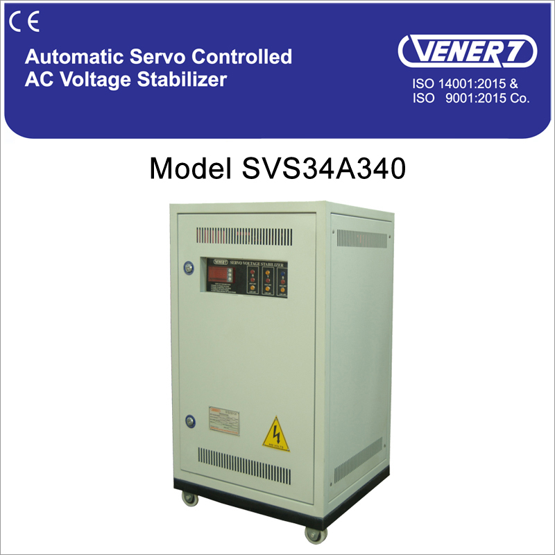 40kVA Automatic Servo Controlled Air Cooled Voltage Stabilizer
