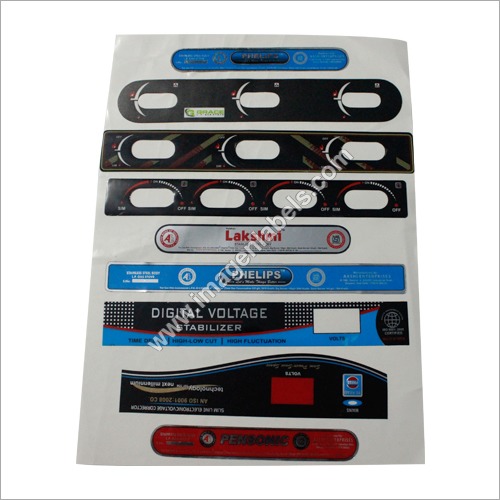 मेट पॉलीकार्बोनेट स्टिकर