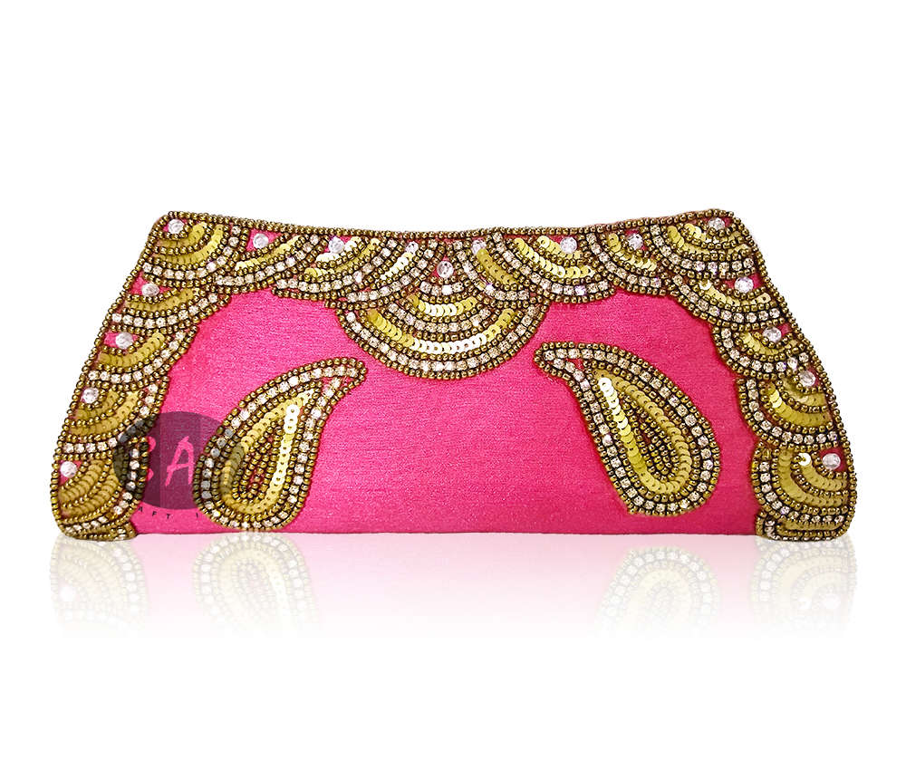 Beaded Clutch Bag - Customized Color, Design, Logo, Size | Personalized Fashion Accessory