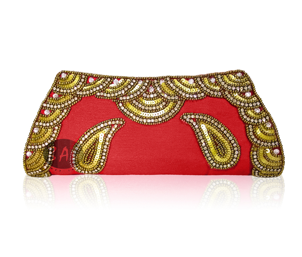 Beaded Clutch Bag - Customized Color, Design, Logo, Size | Personalized Fashion Accessory