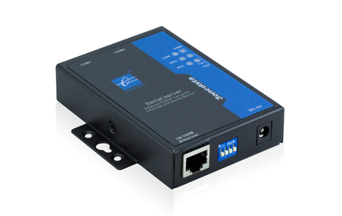  NP302T-2D (RS-232) 2-पोर्ट RS-232 से ईथरनेट कन्वर्टर