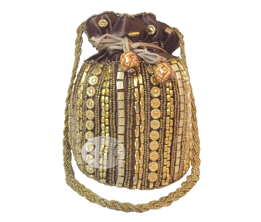 Designer Potli Bag Size: 8x7x4