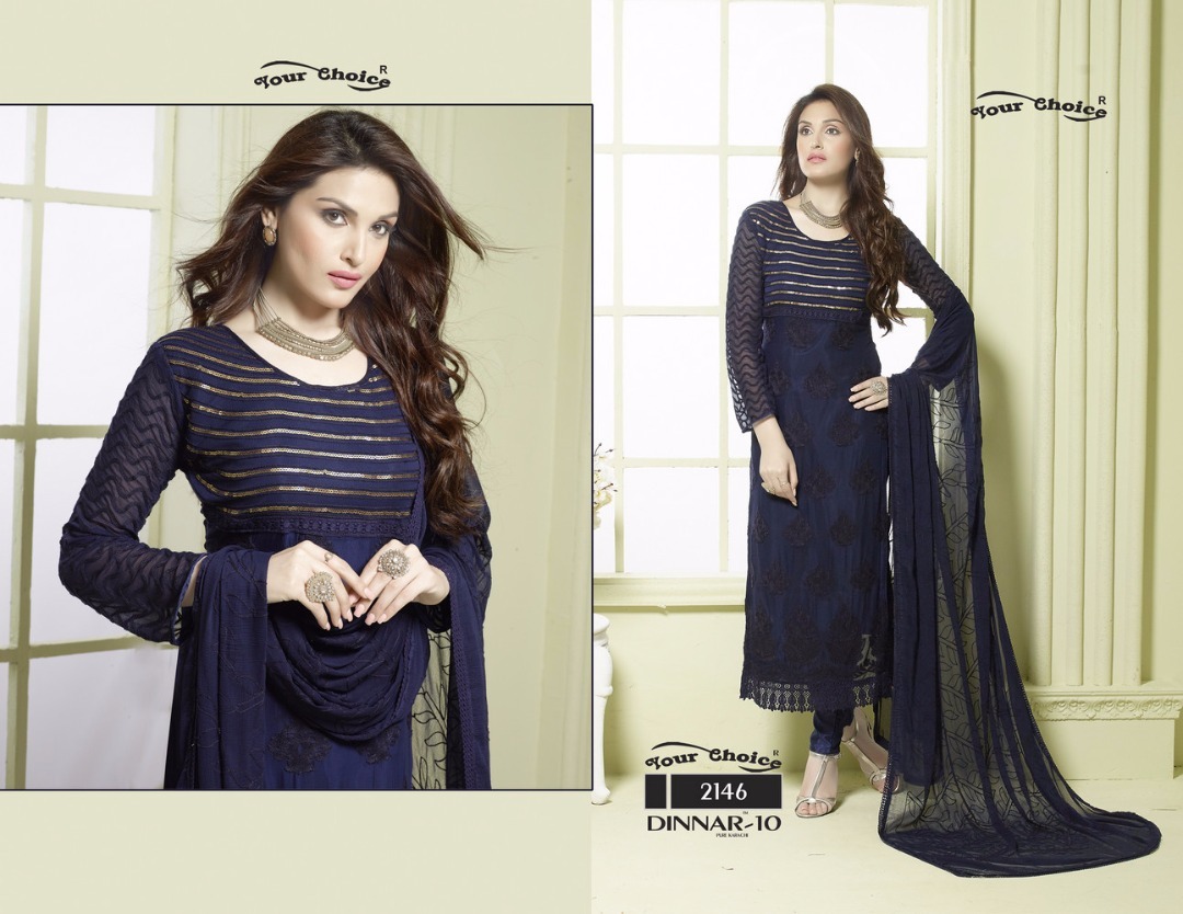 Printed Dress Materials Pure Nazamin Chiffon Dupatta Your Choice