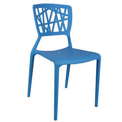 Blue Eliminar Plastic Molded Chair