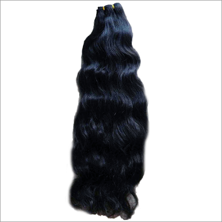 प्राकृतिक लहरदार मानव बाल