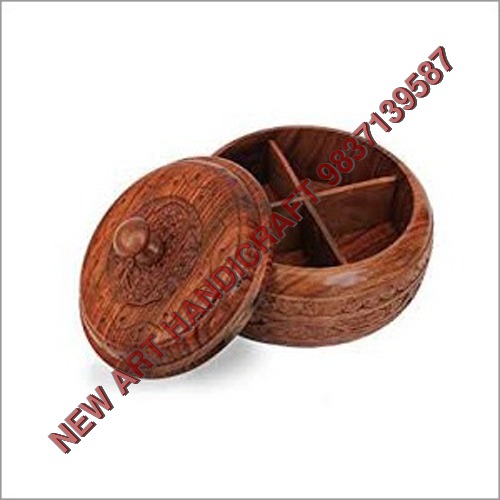 लकड़ी की सजावटी राखदान