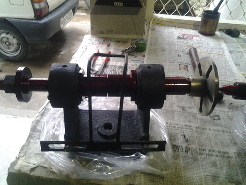 लकड़ी का लठ Grinding Adda