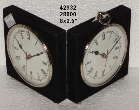 Golden Paperweight Clock