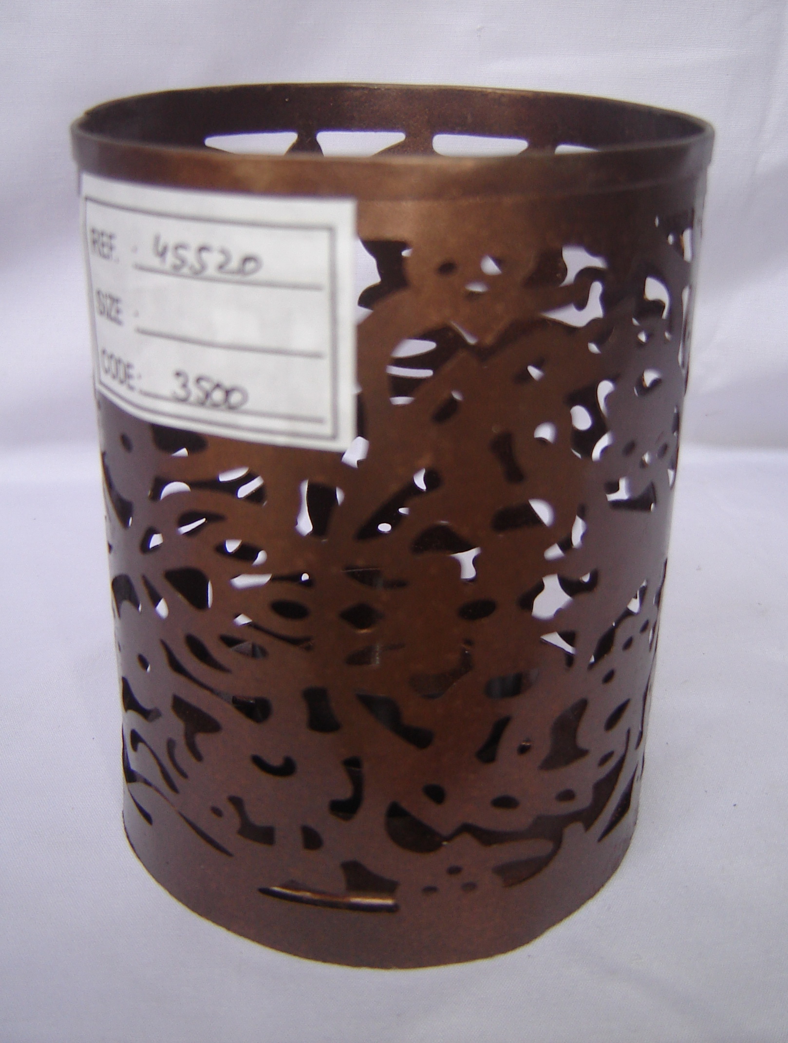 Gold Votive Candle Holders