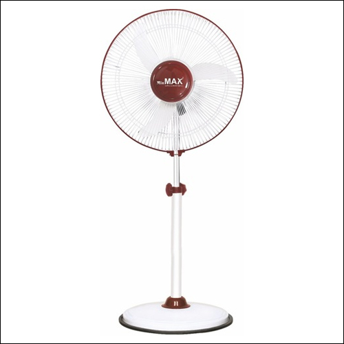 Red And White Pedestal Fan