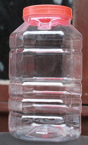 एकल उपयोग प्लास्टिक जार