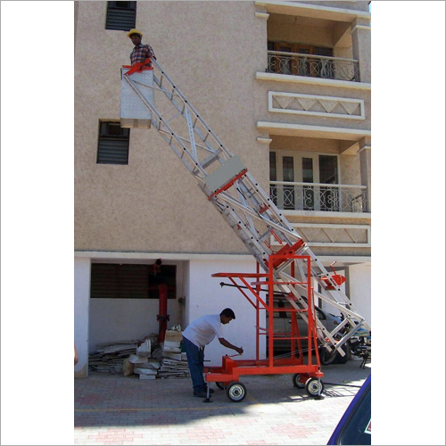 Steel Moving Platform Ladder