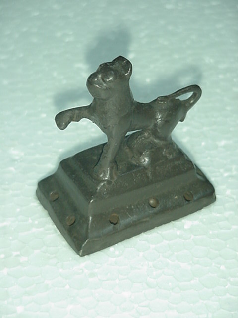 Metallic Antique Cast Iron Paperweight