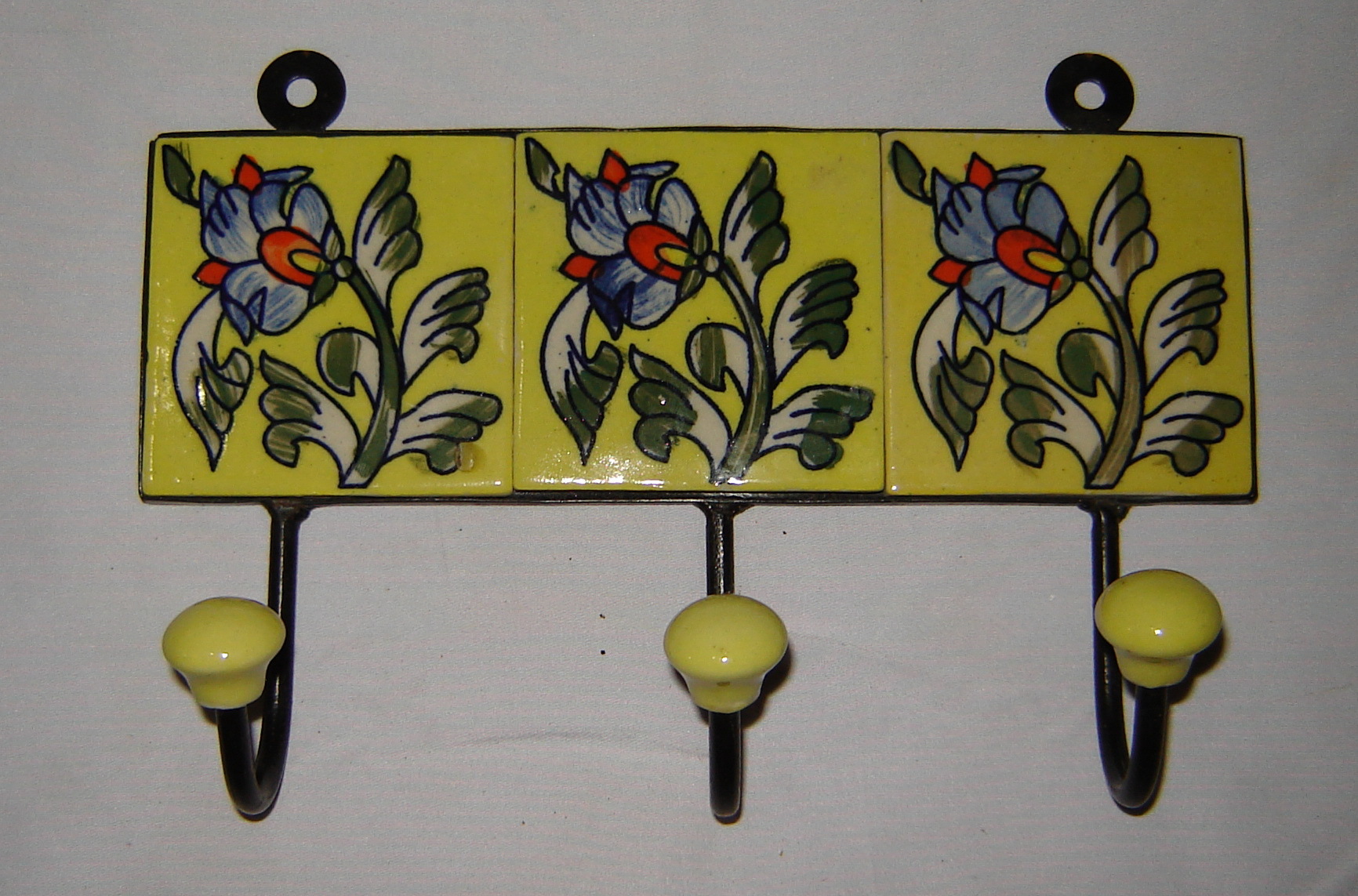 Black And Green Antique Wall Hooks