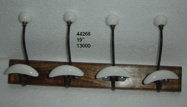 Black And Green Antique Wall Hooks