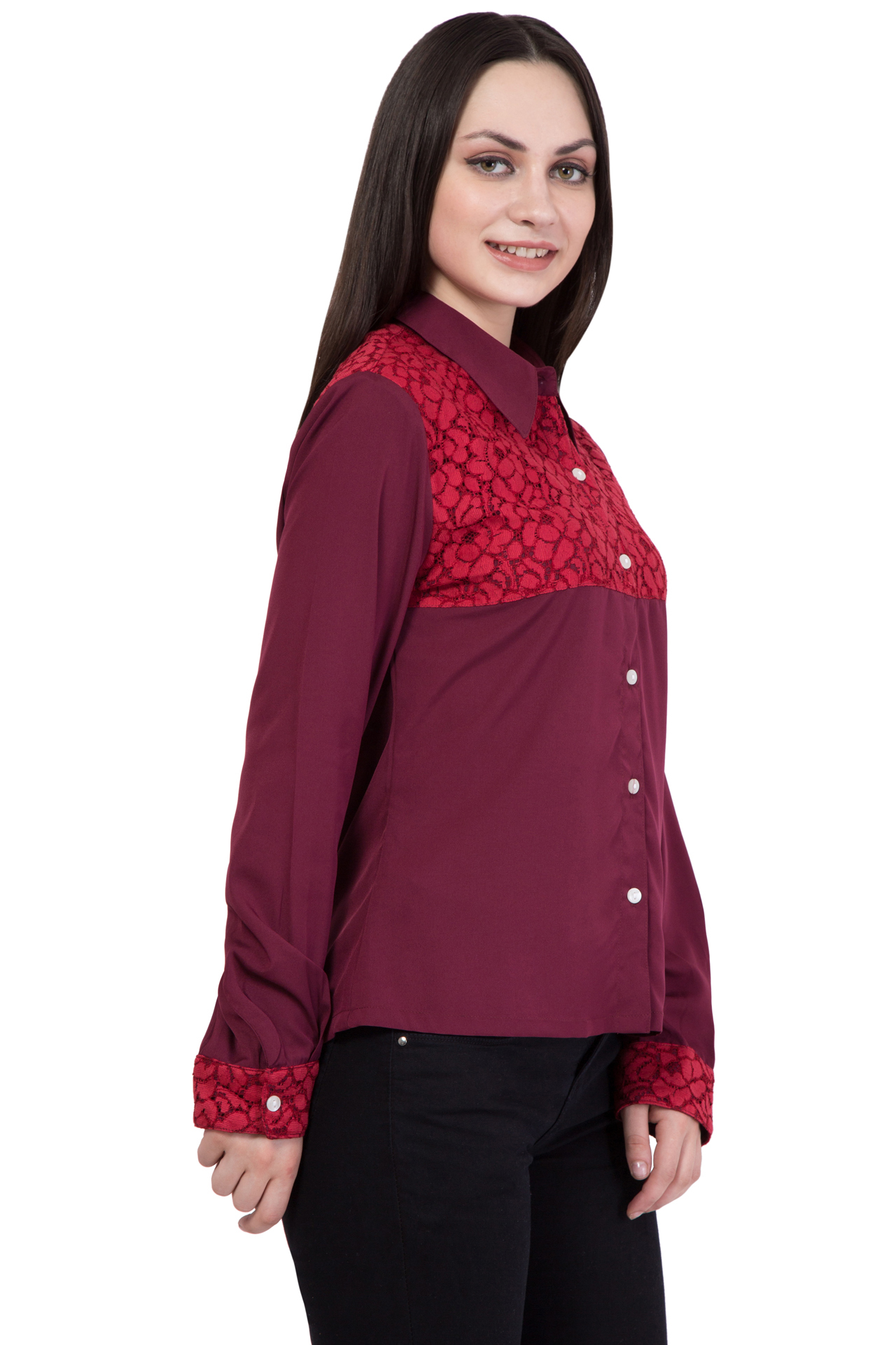 Ladies Printed Shirt Bust Size: 35 Inch (In)
