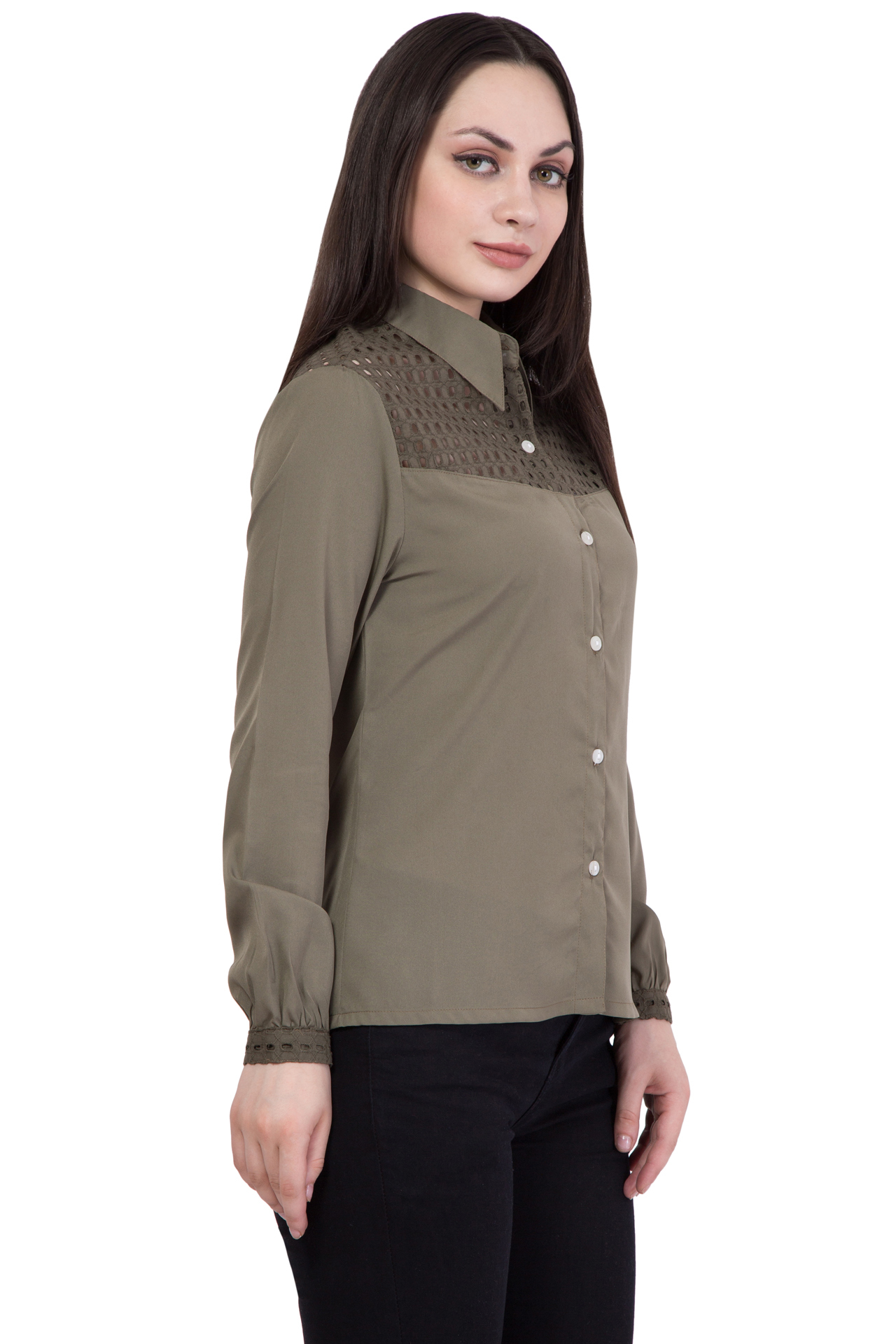 Ladies Fancy Shirts Bust Size: 35 Inch (In)