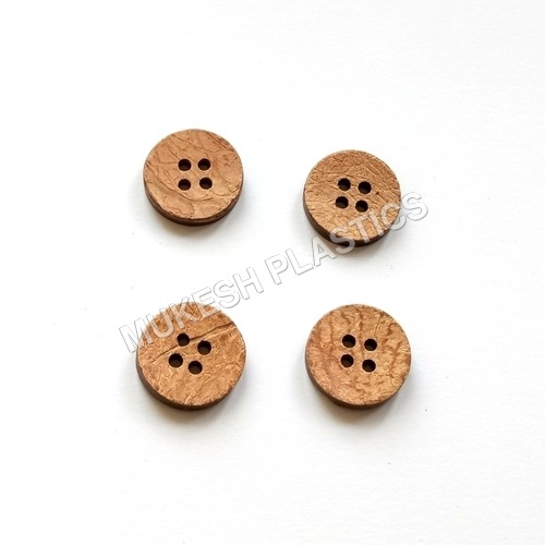Light Brown Oem Coconut Button