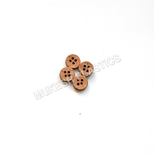 हल्का भूरा व्यक्तिगत नारियल बटन