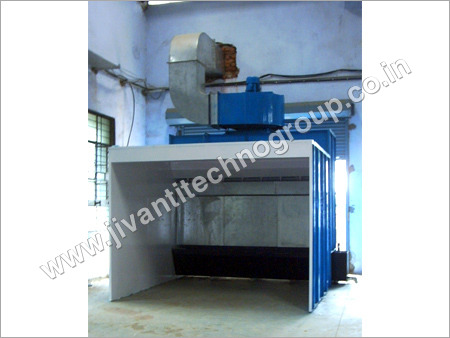 साइड ड्राफ्ट लिक्विड स्प्रे बूथ