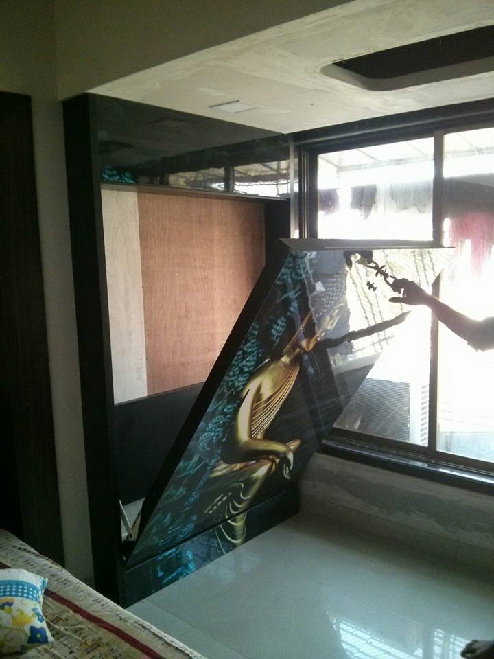Folding Wall Bed Mechanism With Framing - Finish: Powder Coated