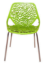 Green Molded Plastic Chair