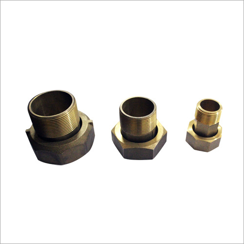 Polished Brass Nut Nipple