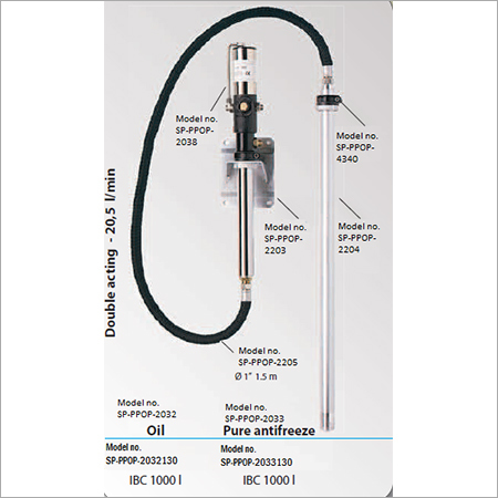 Double Acting Oil Pump 3:1