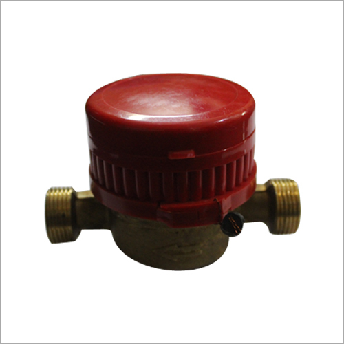 Brass Single Jet Water Meter Class B Magnetic Drive Dn15