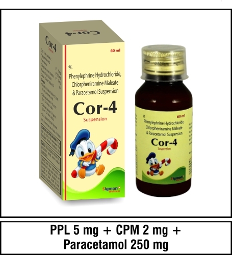 Phenylephrine Hci + Paracetamol + Chlorpheniramine Maleate Application: Clinic