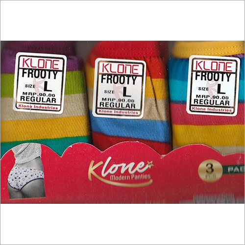 Multicolor Klone Frooty Panties