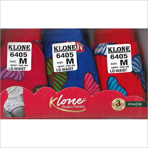 Red And Blue Klone Modern Panties