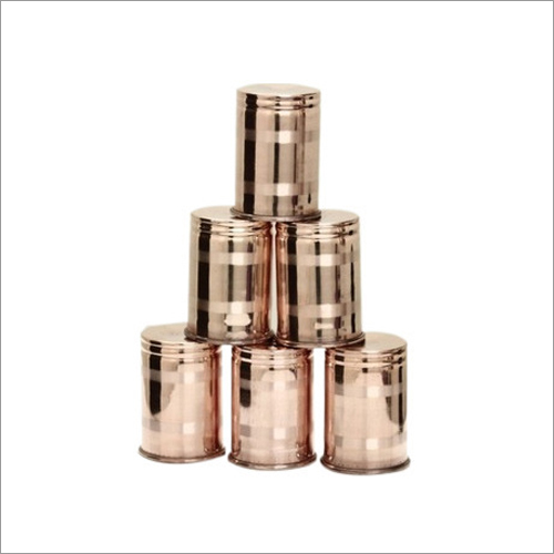 ताम्बे का गिलास सेट