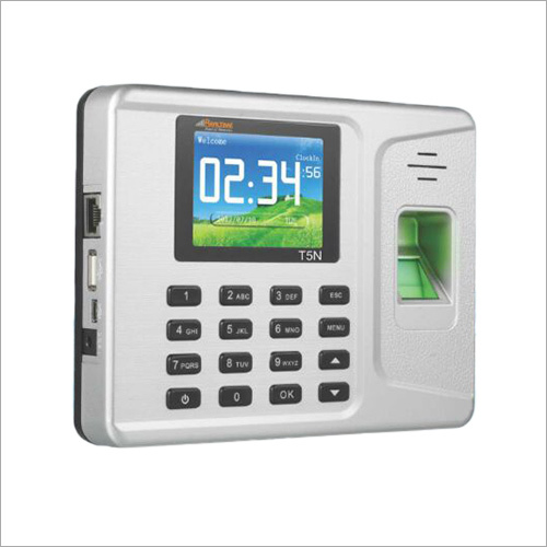 Fingerprint Time Attendance - Plastic, 180x130x30 mm, Optical Sensor | 1000 Users, USB Communication, LCD Display, Time Tracking, Access Control