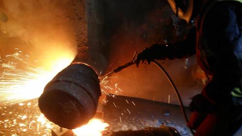 स्टील प्लांट के लिए तार ब्रेडेड लान्सिंग होज़