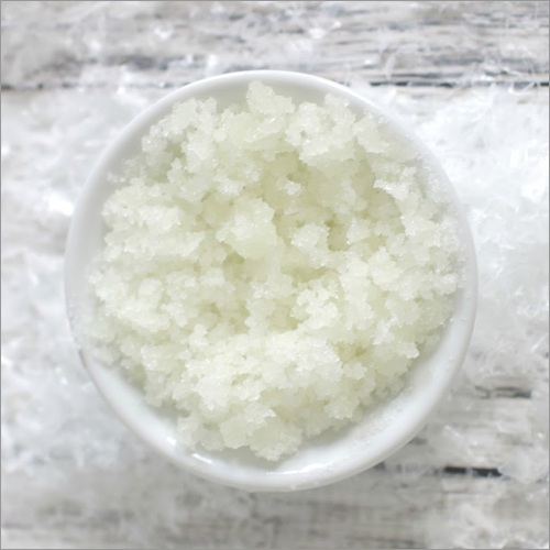 Salt Scrub - Coarse Crystals, 200g, White | Exfoliates Dead Skin, Promotes Blood Flow, Moisture-rich, Single Use For Adults, Women