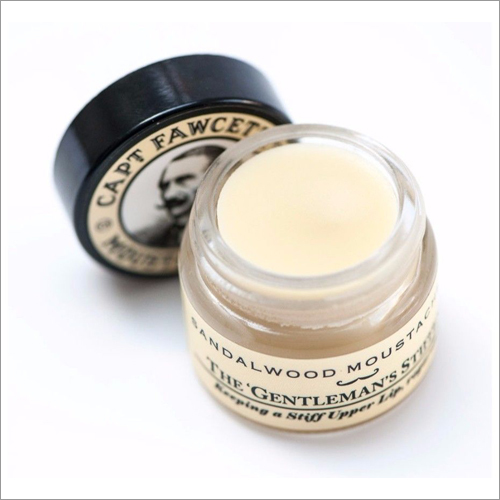 Private Label Beard Wax - 100% Organic, Cream Color | Soft Formula, Energizes Hair Growth, Nourishes And Styles, Light-weight Shine, Infused With Lemon Essential Oil