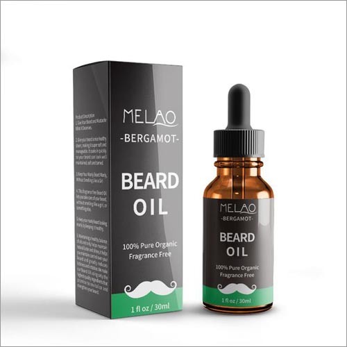 Private Label Beard Oil - Almond, Castor, Grape-seed, Argan, Jojoba Oils | Vitamin E Infused, Smooth Finish, Masculine Scents