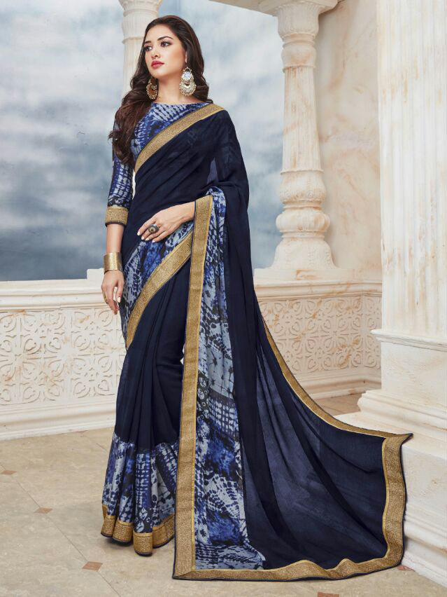 Multi Printed Exclusive Saree