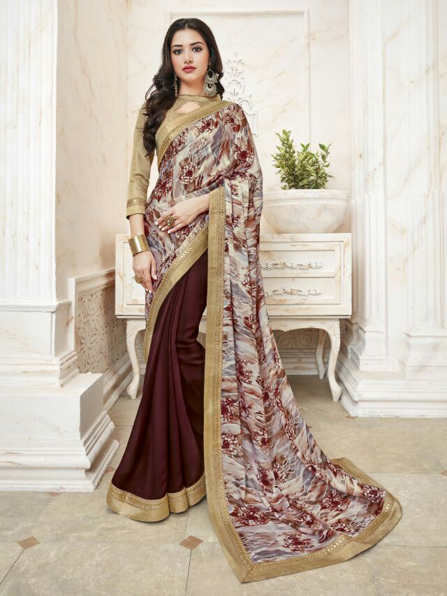 Multi Stylish Designer Saree
