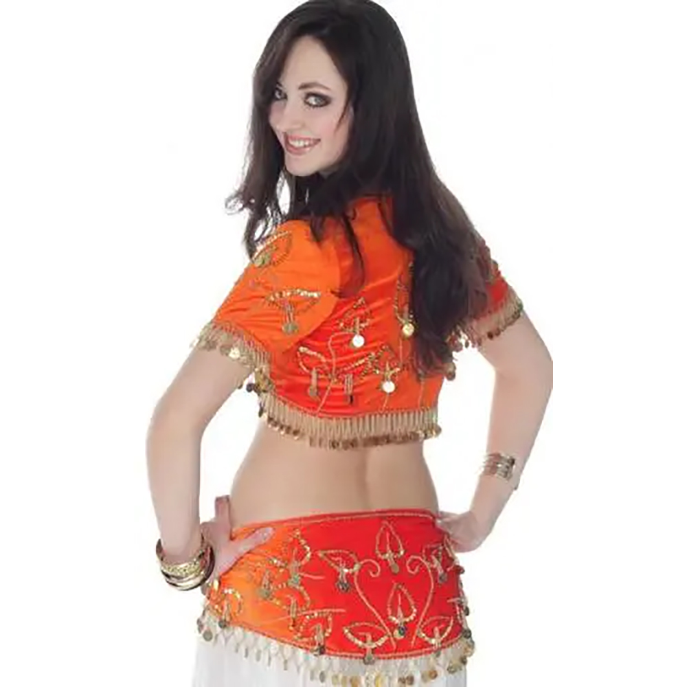 Orange Belly Dance Costumes