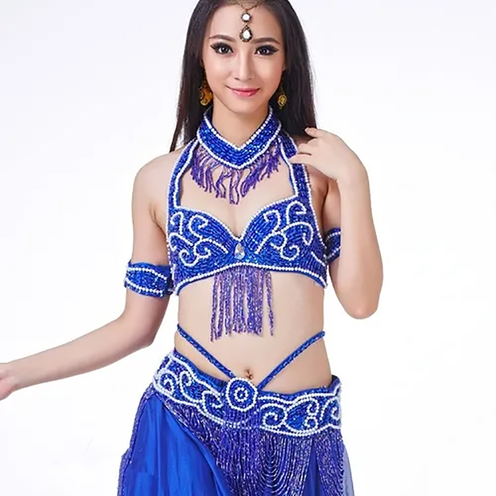 Blue Belly Dance Coustumes