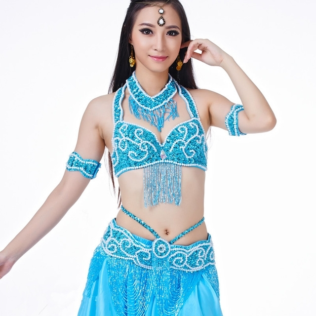 Blue Belly Dance Coustumes