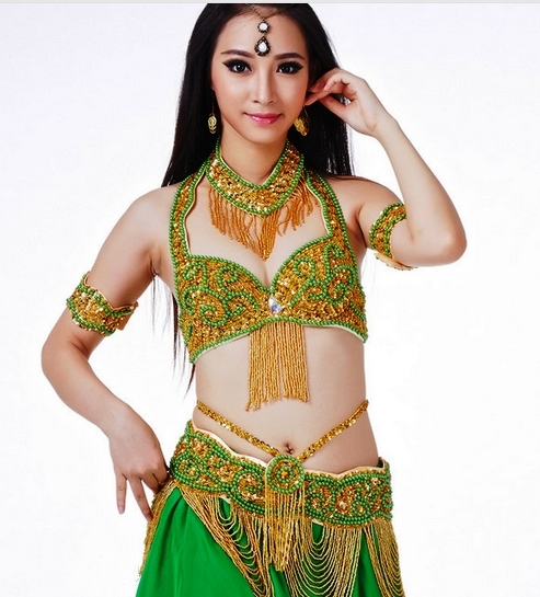 Blue Belly Dance Coustumes