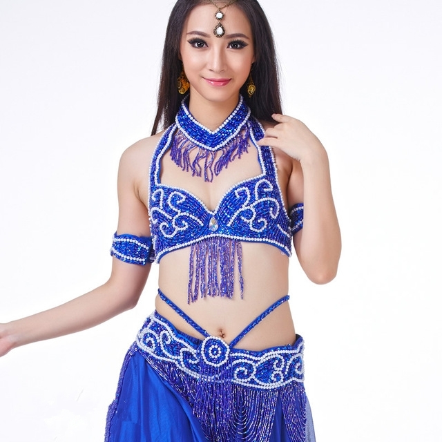 Blue Belly Dance Coustumes